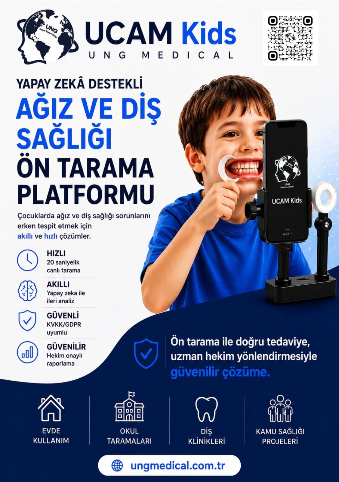 UCAM Kids Screening Platform 3